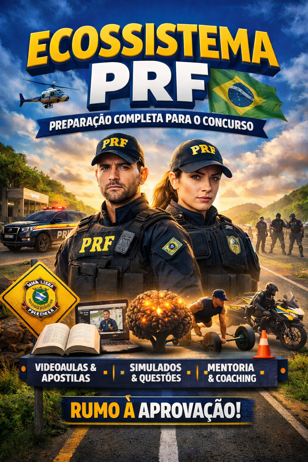 Preparação para concurso PRF